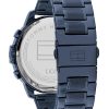 Montre homme Tommy Hilfiger Luca réf. 1710493, chronographe quartz, acier inoxydable – troisième vue