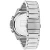 Montre homme Tommy Hilfiger Mason 44 mm réf. 1791936, cadran noir, bracelet acier – autre angle