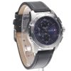 Montre homme Tommy Hilfiger Navy 44 mm réf. 1710619, cadran bleu marine – vue de trois-quarts