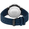 Montre homme Tommy Hilfiger ONE réf. 1513998, mouvement quartz, boîtier 44 mm, acier inoxydable, silicone, verre minéral – troisième vue