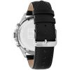 Montre homme Tommy Hilfiger Owen 46 mm réf. 1791964, cadran noir, mouvement quartz chronographe – autre angle