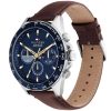 Montre homme Tommy Hilfiger Owen réf. 1791965, chronographe quartz, boîtier 46 mm, cuir, étanche 50 m – quatrième vue