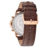 Montre homme Tommy Hilfiger Stewart 44 mm réf. 1710606, bracelet cuir, mouvement quartz – autre angle