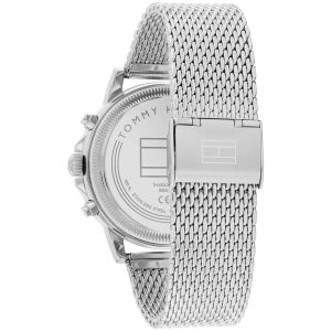 Montre homme Tommy Hilfiger Stewart réf. 1710609, mouvement quartz, boîtier 44 mm, acier inoxydable, étanche 50 m – deuxième vue