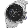 Montre homme Tommy Hilfiger Trent réf. 1791805, chronographe quartz, boîtier 46 mm, acier inoxydable – vue principale, Horlova Maroc