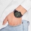 Montre homme Tommy Hilfiger Vintage réf. 1792017, chronographe quartz, boîtier 44 mm, cuir – troisième vue