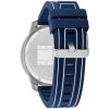 Montre homme Tommy Hilfiger Wynwood 50 mm réf. 1710582, cadran bleu, mouvement quartz – autre angle