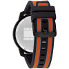 Montre homme Tommy Hilfiger Wynwood 50 mm réf. 1710583, cadran noir, mouvement quartz – vue rapprochée