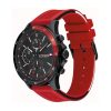 Montre homme Tommy Hilfiger Yacht réf. 1791722, bracelet silicone, mouvement quartz chronographe – autre angle