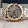 Montre mixte Burberry The City réf. BU9038, mouvement quartz, boîtier 38 mm, acier inoxydable, verre saphir – deuxième vue