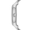 Montre mixte Emporio Armani Ontre 41 mm réf. AR90000, cadran blanc, mouvement quartz – autre angle
