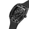 Montre mixte Guess réf. GW0500G2, mouvement quartz, boîtier 44 mm, caoutchouc – troisième vue