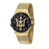 Montre mixte Maserati Potenza réf. R8853108006, mouvement quartz, boîtier 42 mm, acier inoxydable, plaqué or – vue principale, Horlova Maroc