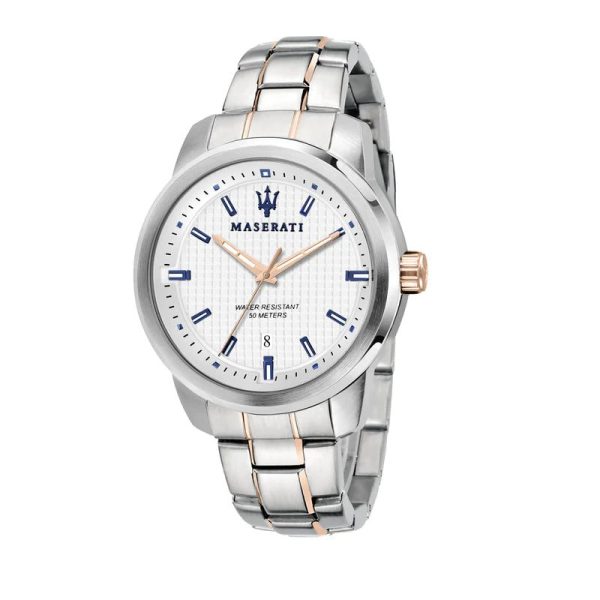 Montre mixte Maserati Pvd Successo réf. R8851125005 – vue principale, Horlova Maroc – livraison partout au Maroc