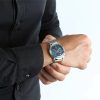 Montre mixte Maserati Ricordo réf. R8873625003, chronographe quartz, boîtier 42 mm, acier inoxydable, maille milanaise – deuxième vue
