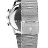 Montre mixte Maserati Ricordo réf. R8873625003, chronographe quartz, boîtier 42 mm, acier inoxydable, maille milanaise – troisième vue