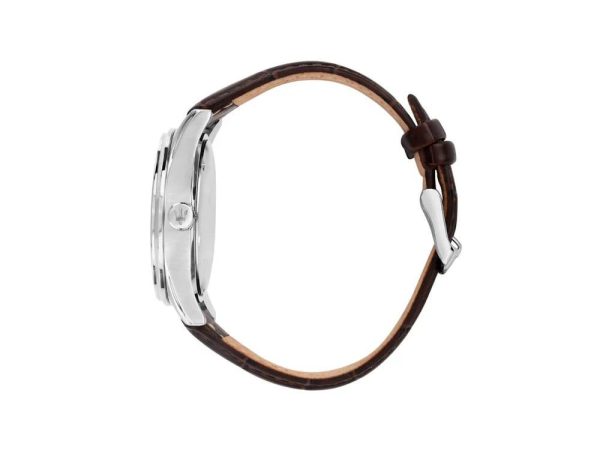 Montre mixte Maserati Sorpasso réf. R8851124004, chronographe quartz, boîtier 42 mm, acier inoxydable, cuir, verre minéral – troisième vue