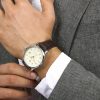 Montre mixte Maserati Sorpasso réf. R8851124004, chronographe quartz, boîtier 42 mm, acier inoxydable, cuir, verre minéral – quatrième vue
