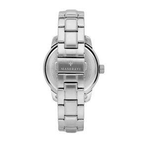 Montre mixte Maserati Successo réf. R8851121016, chronographe quartz, boîtier 44 mm, acier inoxydable, verre minéral – deuxième vue
