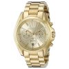 Montre mixte Michael Kors Bradshaw réf. MK5605, chronographe quartz, boîtier 43 mm, acier inoxydable – vue principale, Horlova Maroc