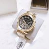 Montre mixte Michael Kors Brecken Allure réf. MK8481, chronographe quartz, boîtier 44 mm, acier inoxydable, verre minéral – quatrième vue