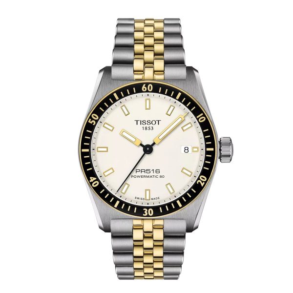 Montre mixte Tissot réf. T1494072201100, mouvement automatique, boîtier 38 mm, acier inoxydable – vue principale, Horlova Maroc