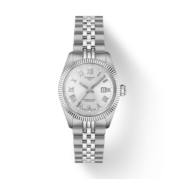 Montre mixte Tissot Ballade réf. T1562081103300, mouvement automatique, boîtier 30 mm, acier inoxydable – vue principale, Horlova Maroc