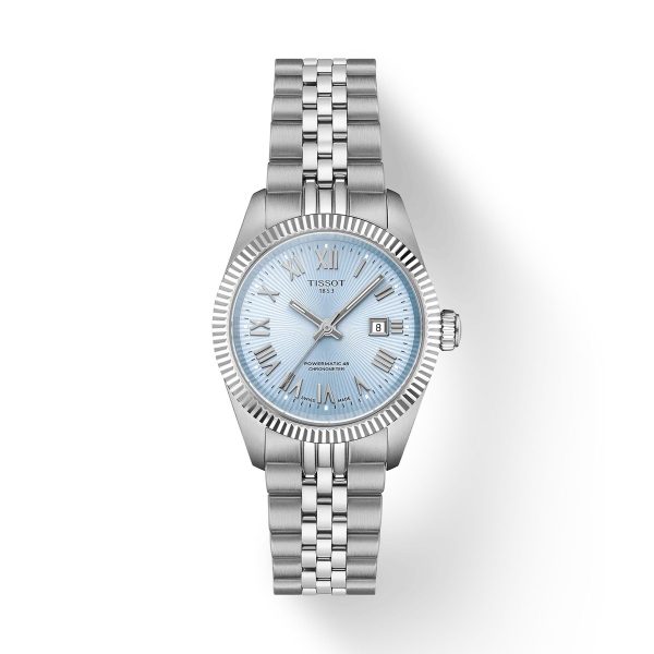 Montre mixte Tissot Ballade réf. T1562081135300, mouvement automatique, boîtier 30 mm, acier inoxydable – vue principale, Horlova Maroc