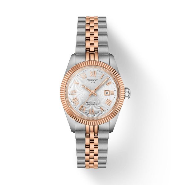 Montre mixte Tissot Ballade réf. T1562082203300, mouvement automatique, boîtier 30 mm, acier inoxydable – vue principale, Horlova Maroc