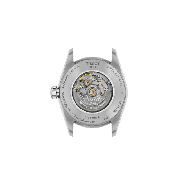 Montre mixte Tissot Ballade réf. T1562082203300, mouvement automatique, boîtier 30 mm, acier inoxydable – quatrième vue