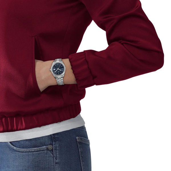 Montre mixte Tissot Ballade réf. T1562101104100, mouvement quartz, boîtier 34 mm, acier inoxydable, étanche 100 m – deuxième vue
