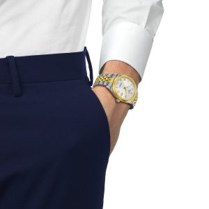 Montre mixte Tissot Ballade réf. T1564082203300, mouvement automatique, boîtier 39 mm, acier inoxydable – deuxième vue