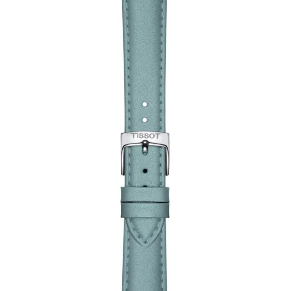 Montre mixte Tissot Carson Premium réf. T1222231635300, mouvement quartz, boîtier 32 mm, acier inoxydable, cuir – quatrième vue