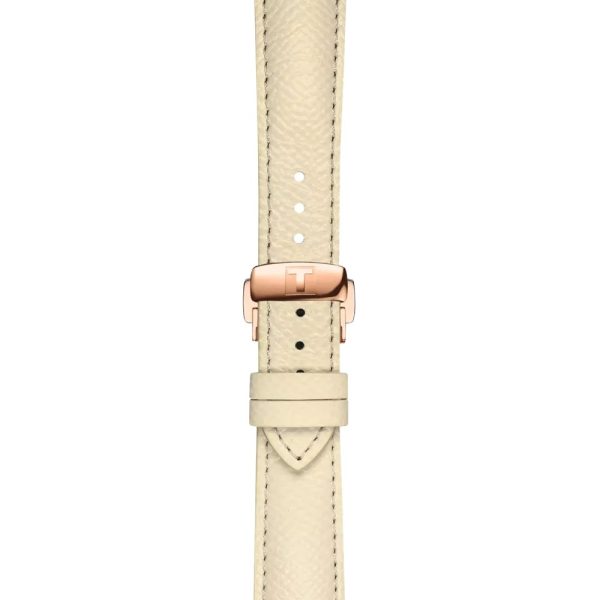 Montre mixte Tissot Chemin réf. T1392073603100, mouvement automatique, boîtier 34 mm, acier inoxydable, cuir, étanche 50 m – troisième vue