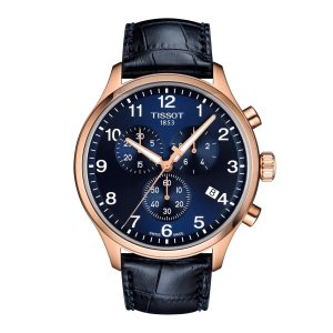 Montre mixte Tissot Chrono XL réf. T1166173604200, chronographe quartz, boîtier 45 mm, verre saphir – vue principale, Horlova Maroc