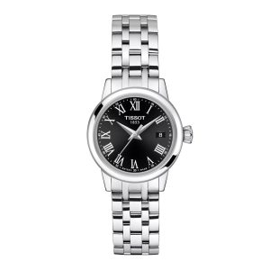 Montre mixte Tissot Classic Dream réf. T1292101105300, mouvement quartz, boîtier 28 mm, acier inoxydable – vue principale, Horlova Maroc