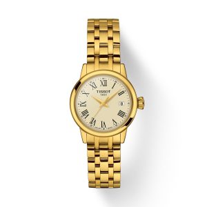 Montre mixte Tissot Classic Dream réf. T1292103326300, mouvement quartz, boîtier 28 mm, acier inoxydable – vue principale, Horlova Maroc