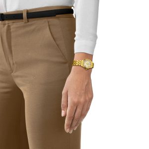 Montre mixte Tissot Classic Dream réf. T1292103326300, mouvement quartz, boîtier 28 mm, acier inoxydable, verre saphir – deuxième vue