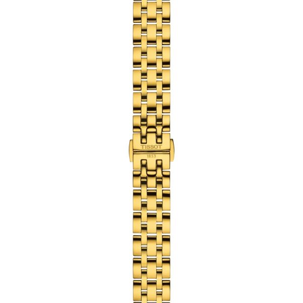 Montre mixte Tissot Classic Dream réf. T1292103326300, mouvement quartz, boîtier 28 mm, acier inoxydable, verre saphir – troisième vue