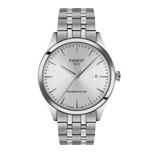 Montre mixte Tissot Classic Dream réf. T1584071103100, mouvement automatique, boîtier 40 mm, étanche 50 m – vue principale, Horlova Maroc