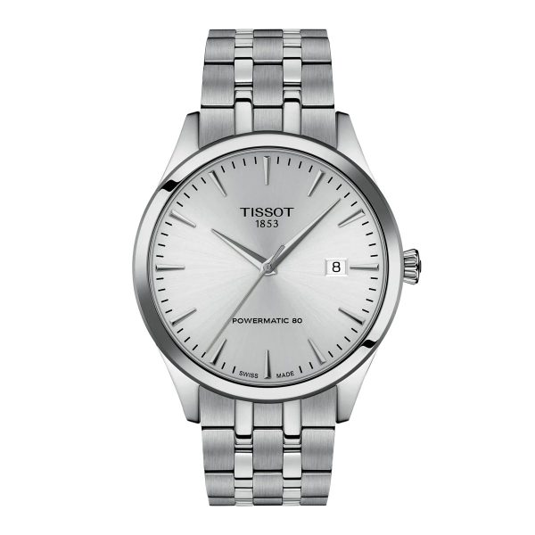 Montre mixte Tissot Classic Dream réf. T1584071103100, mouvement automatique, boîtier 40 mm, étanche 50 m – vue principale, Horlova Maroc