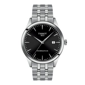 Montre mixte Tissot Classic Dream réf. T1584071105100, mouvement automatique, boîtier 40 mm, étanche 50 m – vue principale, Horlova Maroc