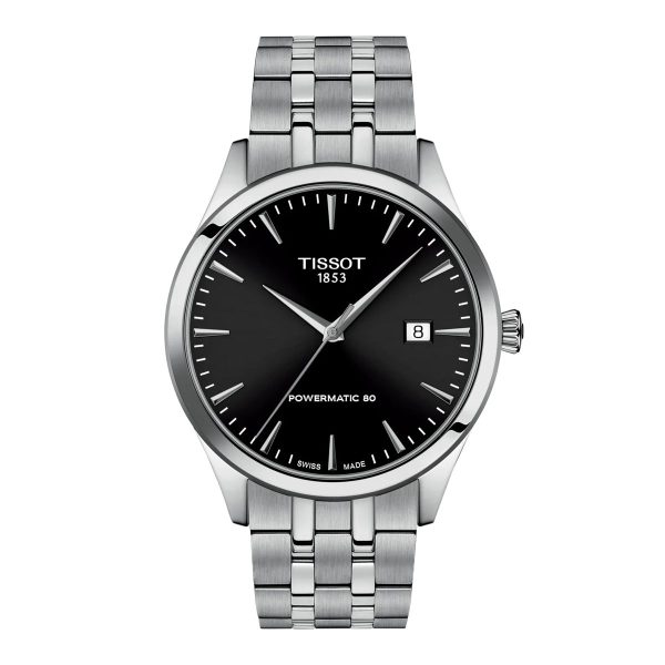Montre mixte Tissot Classic Dream réf. T1584071105100, mouvement automatique, boîtier 40 mm, étanche 50 m – vue principale, Horlova Maroc