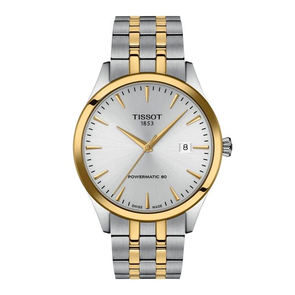 Montre mixte Tissot Classic Dream réf. T1584072203100, mouvement automatique, boîtier 40 mm, verre saphir – vue principale, Horlova Maroc