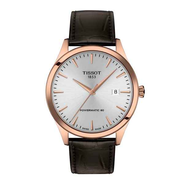Montre mixte Tissot Classic Dream réf. T1584073603100, mouvement automatique, boîtier 40 mm, étanche 50 m – vue principale, Horlova Maroc