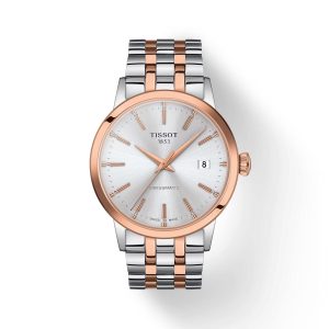 Montre mixte Tissot Classic Dream Swissmatic réf. T1294072203100, mouvement automatique, acier inoxydable – vue principale, Horlova Maroc