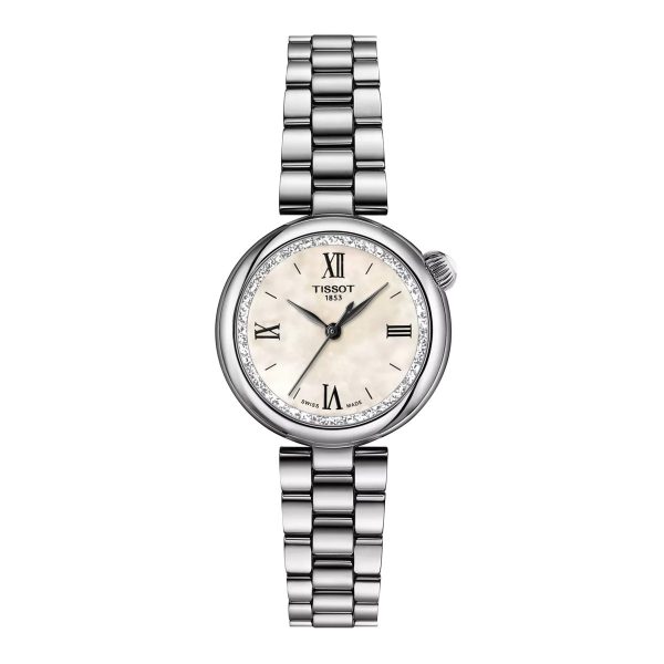 Montre mixte Tissot Desir réf. T1520101111800, mouvement quartz, boîtier 28 mm, acier inoxydable – vue principale, Horlova Maroc