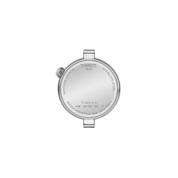 Montre mixte Tissot Desir réf. T1520101111800, mouvement quartz, boîtier 28 mm, acier inoxydable, verre saphir, étanche 50 m – troisième vue