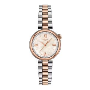 Montre mixte Tissot Desir réf. T1520102211800, mouvement quartz, boîtier 28 mm, acier inoxydable – vue principale, Horlova Maroc