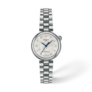 Montre mixte Tissot Désir réf. T1522071111600, mouvement automatique, boîtier 28 mm, acier inoxydable – vue principale, Horlova Maroc
